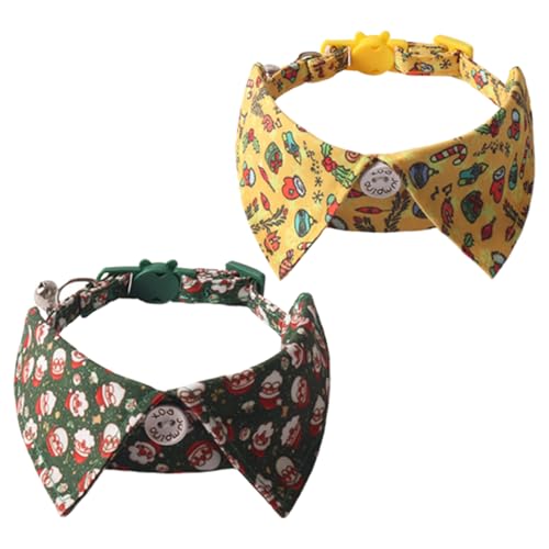 2pack Dekorative Kätzchen Halsband Katzen Modekragen Schöne Muster Haustier Für Weihnachtsfeiern Und Familienversammlungen Katzen Für Partys 2pack Dekorative Kätzchen Halsband Katzen Modekragen Schöne Muster Haustier Für Weihnachtsfeiern Und Familienversammlungen Katzen Für Partys von UncleS