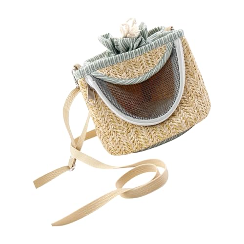 Atmungsaktive Reise-Umhängetasche für Kleintiere mit Reißverschluss-Design und Netzabdeckung für Outdoor-Aktivitäten, Haustier-Tragetasche, Ausflüge Atmungsaktive Reise-Umhängetasche für Kleintiere mit Reißverschluss-Design und Netzabdeckung für Outdoor-Aktivitäten, Haustier-Tragetasche, Ausflüge von UncleS