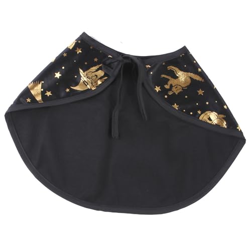 Hund Cloak Cosplay Kostüm Halloween Star Print Hat Pet Black Hexe Halloween Themen Cosplay Haustier Accessoire Hund Cloak Cosplay Kostüm Halloween Star Print Hat Pet Black Hexe Halloween Themen Cosplay Haustier Accessoire von UncleS