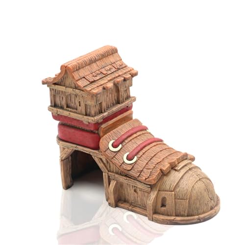 Kreative Schuhhaus-Aquarien-Dekoration, Kunstharz-Verstecken für kleine Fische, Unterwasser-Ornament, Fischtank, Schuh-Ornament Kreative Schuhhaus-Aquarien-Dekoration, Kunstharz-Verstecken für kleine Fische, Unterwasser-Ornament, Fischtank, Schuh-Ornament von UncleS