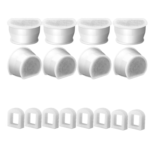 UncleS Katzen Wasserbrunnenfilter Ersatztrinkfilter Kohlenstofffilter Vorfilterschaum Für Wasserreinigung Ersatzfilter Für PET UncleS Katzen Wasserbrunnenfilter Ersatztrinkfilter Kohlenstofffilter Vorfilterschaum Für Wasserreinigung Ersatzfilter Für PET von UncleS