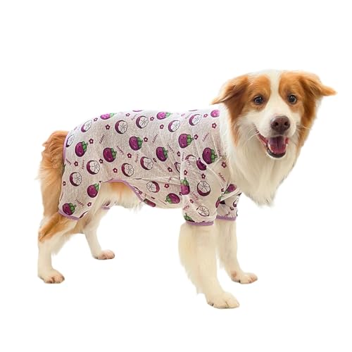 UncleS Schöner Welpe Pullover Jumpsuit Sweatshirt Cartoon Obst Vierbeinige Outfit Kleidung Kostüm Haustier Outfit Party Hunde Mode von UncleS