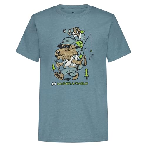 UA Dog Hiker Tee Dog Hiker Blue YM von Under Armour