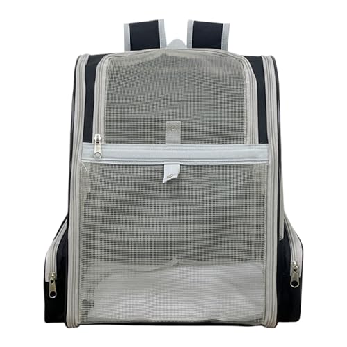 Cat Backpack, Large-Caliber Pet Carrier, Breathable Travel Bag with Non-Slip Bottom, Portable Pet Supplies for Small & Medium Cats, Dogs & Other Animals von Ungtyb
