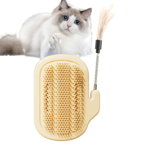 Cat Corner Scratcher with Catnip, Self Groomer Massage Brush, Furniture Protector for Indoor Use, Pet Hair Remover for Cats, Rabbits, Dogs on Couch, Table, 5.12x3.94 Inches Cat Corner Scratcher with Catnip, Self Groomer Massage Brush, Furniture Protector for Indoor Use, Pet Hair Remover for Cats, Rabbits, Dogs on Couch, Table, 5.12x3.94 Inches von Ungtyb