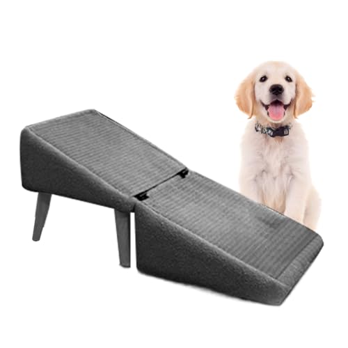 Foldable Dog Ramp for Bed and Vehicle, Non-Slip Stairs for Small Breed Pets, Multifunctional Footrest Stool, Portable Cat and Dog Access Ramp for Home and Car, 11.81x11.81 Inches Foldable Dog Ramp for Bed and Vehicle, Non-Slip Stairs for Small Breed Pets, Multifunctional Footrest Stool, Portable Cat and Dog Access Ramp for Home and Car, 11.81x11.81 Inches von Ungtyb