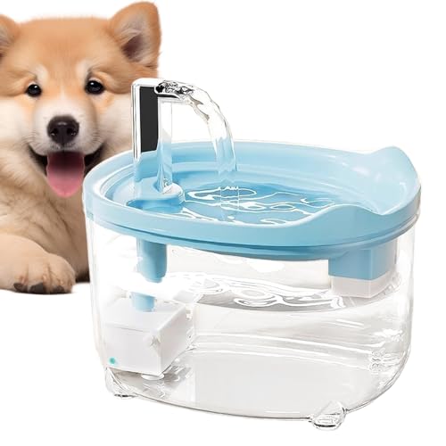 Fountana Wasser für Haustiere – Lustiges Trinken für Katzen | BPAFREE flexibel mit automatischem leisen Durchfluss, 1,5 Liter Fassungsvermögen für kontinuierliche Flüssigkeitszufuhr, ideal für den Fountana Wasser für Haustiere – Lustiges Trinken für Katzen | BPAFREE flexibel mit automatischem leisen Durchfluss, 1,5 Liter Fassungsvermögen für kontinuierliche Flüssigkeitszufuhr, ideal für den von Ungtyb