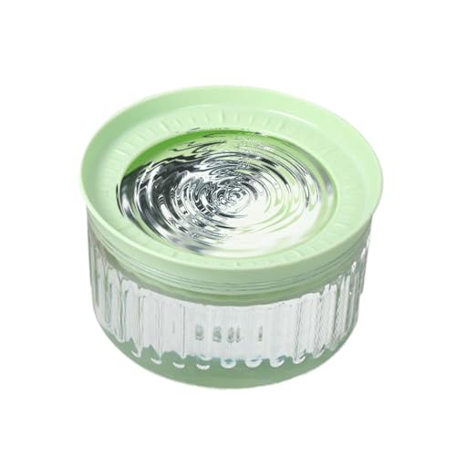 Large Cat Water Bowl, Spill Proof Waterer, Slow Drinking Feeder, Pet Water Dispenser with Detachable and Easy to Clean Design for Home or While Traveling, 1 Piece von Ungtyb