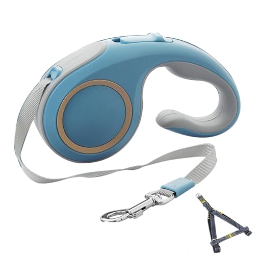 Retractable Dog Lead, Heavy Duty Puppy Walking Rope, Reflective Pet Lead with Anti Slip Ergonomic Handle for Comfortable, or Safe Walking Experience, 1 Piece Retractable Dog Lead, Heavy Duty Puppy Walking Rope, Reflective Pet Lead with Anti Slip Ergonomic Handle for Comfortable, or Safe Walking Experience, 1 Piece von Ungtyb