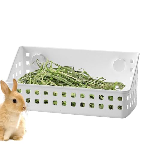 Small Animal Hay Feeder Cage Accessory for Bunnies, Hamsters, and Chinchillas, Indoor Outdoor Grass Rack for Clean Storage and Easy Feeding with Minimal Clutter, 1 Piece Small Animal Hay Feeder Cage Accessory for Bunnies, Hamsters, and Chinchillas, Indoor Outdoor Grass Rack for Clean Storage and Easy Feeding with Minimal Clutter, 1 Piece von Ungtyb