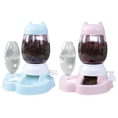 Ungtyb Automatic Feeder, Slow Feeder, Interactive Toys, Puppy Puzzle Toys Push Type, Enrichment Pet Feeders with Water Dispenser and Treat Puzzles for Slow Feeding, 1 Piece Ungtyb Automatic Feeder, Slow Feeder, Interactive Toys, Puppy Puzzle Toys Push Type, Enrichment Pet Feeders with Water Dispenser and Treat Puzzles for Slow Feeding, 1 Piece von Ungtyb