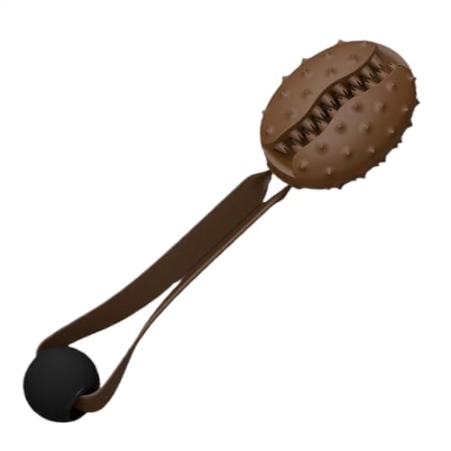 Ungtyb Dog Puzzle Feeder, Coffee Bean Interactive Toy, Slow Feeder Tug Toy, Food Dispensing Ball with Teeth Cleaning Feature, Engaging for Small to Large Dogs, 4.45x3.39x2.83 Inches Ungtyb Dog Puzzle Feeder, Coffee Bean Interactive Toy, Slow Feeder Tug Toy, Food Dispensing Ball with Teeth Cleaning Feature, Engaging for Small to Large Dogs, 4.45x3.39x2.83 Inches von Ungtyb