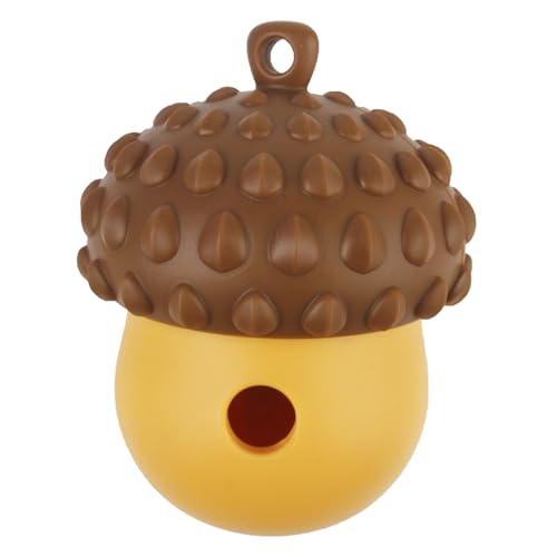 Ungtyb Dog Treat Puzzle Toy, Interactive Food Dispenser, Chew-Resistant Play Ball, Teeth Cleaning Trainer, Mental Stimulation Toy, Silicone Material, 3.35x3.35x5.31in Ungtyb Dog Treat Puzzle Toy, Interactive Food Dispenser, Chew-Resistant Play Ball, Teeth Cleaning Trainer, Mental Stimulation Toy, Silicone Material, 3.35x3.35x5.31in von Ungtyb
