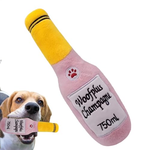 Ungtyb Plush Squeaky Dog Toy, Beer-Shaped Bite-Resistant Interactive Chew Toy, Soft Sound Plush, Easy to Carry and Toss Around, for Puppy Teething and Behavioral Training, 1 Piece Ungtyb Plush Squeaky Dog Toy, Beer-Shaped Bite-Resistant Interactive Chew Toy, Soft Sound Plush, Easy to Carry and Toss Around, for Puppy Teething and Behavioral Training, 1 Piece von Ungtyb