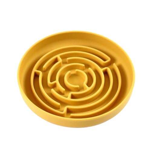 Ungtyb Slow Feeder Bowl for Dogs, Silikon Puzzle Bowl, Anti-Choking Dog Dish, Interactive Maze with Suction Cup Base, Promotes Slow Eating, Digestion Support von Ungtyb