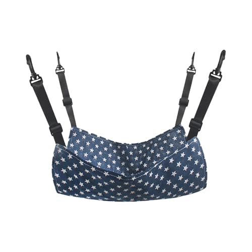 Ungtyb Soft Adjustable Cat Hammock, Breathable Hangable Bed for Ferret, Kittens, Puppies, Double-Sided Swinging Bed for Small Pets like Hamsters and Mice, Comfortable Pet Bed for Resting Ungtyb Soft Adjustable Cat Hammock, Breathable Hangable Bed for Ferret, Kittens, Puppies, Double-Sided Swinging Bed for Small Pets like Hamsters and Mice, Comfortable Pet Bed for Resting von Ungtyb