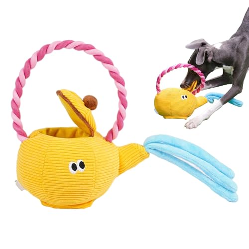 Ungtyb Soft Rope Dog Toy, Funny Dog Toys, Teapot Stuffed Dog Toy, Dog Interactive Toy, Dog Toy for Medium Breeds, Funny stuffed animal for interactive plays and chewing, suitable for all dog sizes Ungtyb Soft Rope Dog Toy, Funny Dog Toys, Teapot Stuffed Dog Toy, Dog Interactive Toy, Dog Toy for Medium Breeds, Funny stuffed animal for interactive plays and chewing, suitable for all dog sizes von Ungtyb