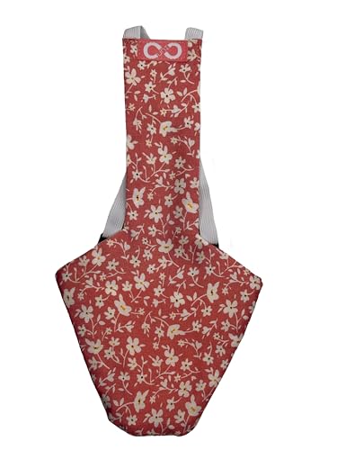 Uni Infinity Entenwindeln für Haustierenten, Buff, Cayuga, Schwedisch – Einwegfutter, wiederverwendbar, verstellbar, Größe M, passend für Enten (rosa Blumenmuster, Ente Medium, 1 Stück) von Uni Infinity