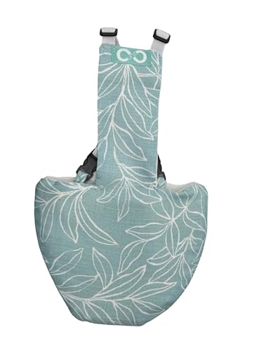 Uni Infinity Hühnerwindeln für Hühner, Hähne – Einwegfutter, wiederverwendbar, verstellbar, Größe L, XL von Uni Infinity (Minzblume, Huhn groß, 1,0 Stück) von Uni Infinity