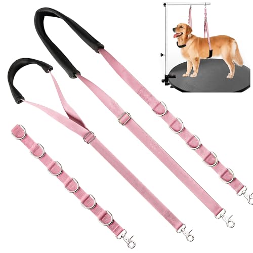 Bauchgurt für Hundepflege – Hundepflegeschlaufen für Tischarmverlängerung mit Klemm-Verlängerungsschlaufe, Badefessel, kein Sitzen, Haunch-Halter für kleine und mittelgroße Hunde, Haarschneidewaschen Bauchgurt für Hundepflege – Hundepflegeschlaufen für Tischarmverlängerung mit Klemm-Verlängerungsschlaufe, Badefessel, kein Sitzen, Haunch-Halter für kleine und mittelgroße Hunde, Haarschneidewaschen von Uni PNR