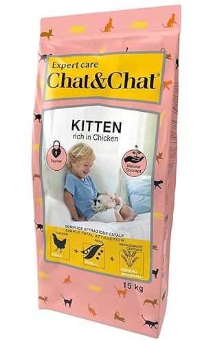 Chat & Chat Expert Kitten Huhn 15kg von Unica Natura