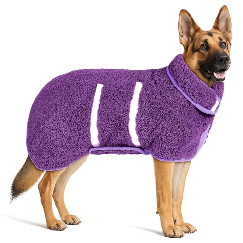 Hunde-Bademantel, super saugfähig, groß, schnell trocknend, Bademäntel für nach dem Baden, weich, verstellbar, warm, hält Hunde (S-XXL) Hunde-Bademantel, super saugfähig, groß, schnell trocknend, Bademäntel für nach dem Baden, weich, verstellbar, warm, hält Hunde (S-XXL) von Unicorn Catcher