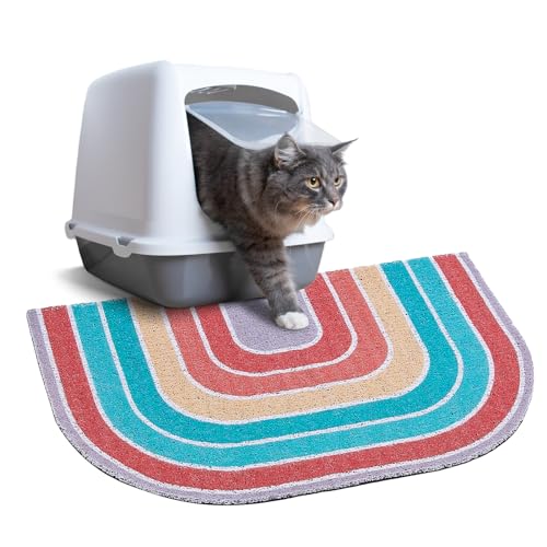 Unicorn Catcher Katzenklo Matte, hochwertige Katzentoilettenmatte, groß, rutschfest, Katzenklo Matte, weiche Katzentoilette, kompatibel mit zwei Katzentoiletten, Katzenprodukte, leicht zu reinigen, Unicorn Catcher Katzenklo Matte, hochwertige Katzentoilettenmatte, groß, rutschfest, Katzenklo Matte, weiche Katzentoilette, kompatibel mit zwei Katzentoiletten, Katzenprodukte, leicht zu reinigen, von Unicorn Catcher