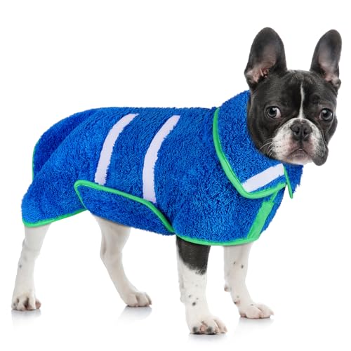 Supersaugfähiger PetGear Hunde-Bademantel zum Trocknen von Hunden – weiches Hundehandtuch – Warner Bros verstellbarer Trockenmantel für nach dem Baden – S-XXL Supersaugfähiger PetGear Hunde-Bademantel zum Trocknen von Hunden – weiches Hundehandtuch – Warner Bros verstellbarer Trockenmantel für nach dem Baden – S-XXL von Unicorn Catcher