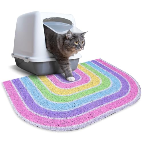 Unicorn Catcher Katzenklo Matte, hochwertige Katzentoilettenmatte, groß, rutschfest, Katzenklo Matte, weiche Katzentoilette, kompatibel mit zwei Katzentoiletten, Katzenprodukte, leicht zu reinigen, Unicorn Catcher Katzenklo Matte, hochwertige Katzentoilettenmatte, groß, rutschfest, Katzenklo Matte, weiche Katzentoilette, kompatibel mit zwei Katzentoiletten, Katzenprodukte, leicht zu reinigen, von Unicorn Catcher