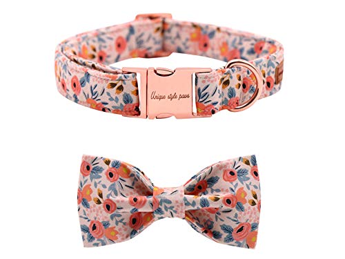 Unique Style Paws Hundehalsband, Fliege, bequemes Halsband für Hunde und Katzen, Größe S, M, L, verstellbare Fliege, Größe XXS-XL Unique Style Paws Hundehalsband, Fliege, bequemes Halsband für Hunde und Katzen, Größe S, M, L, verstellbare Fliege, Größe XXS-XL von Unique style paws