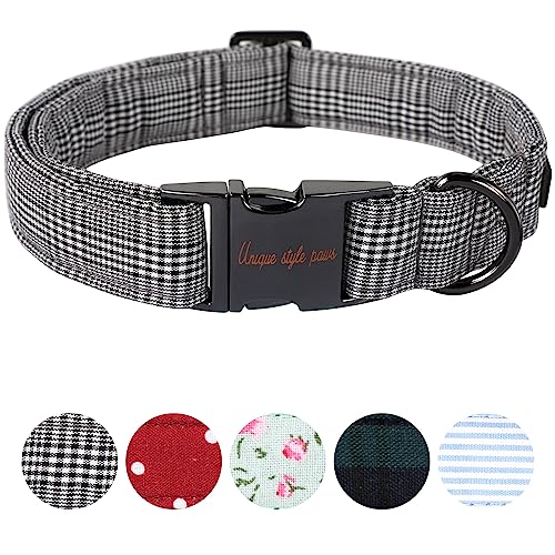Unique Style Paws Hundehalsband Halsband Verstellbare Halsbänder oder Hundeleinen für Hunde und Katzen Klein Mittelgroß Groß Unique Style Paws Hundehalsband Halsband Verstellbare Halsbänder oder Hundeleinen für Hunde und Katzen Klein Mittelgroß Groß von Unique style paws