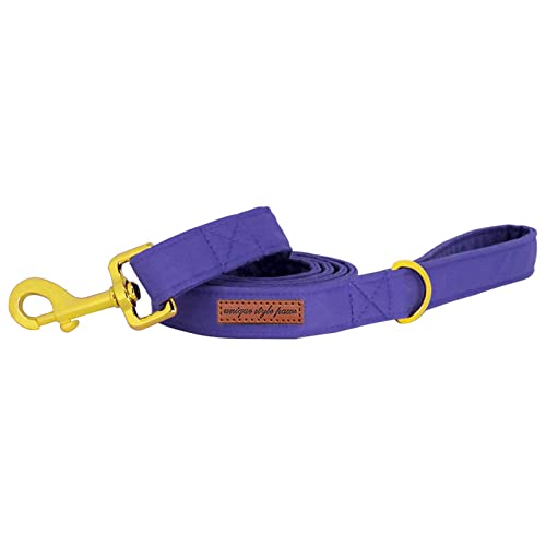 Unique style paws Hundeleine aus Baumwolle, handgefertigt, zum Spazierengehen, einzigartige Hundeleine, passendes Hundehalsband für kleine, mittelgroße und große Hunde Unique style paws Hundeleine aus Baumwolle, handgefertigt, zum Spazierengehen, einzigartige Hundeleine, passendes Hundehalsband für kleine, mittelgroße und große Hunde von Unique style paws