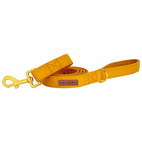 Unique style paws Handgefertigte Hundeleine aus Baumwolle, zum Spazierengehen, einzigartige Hundeleine, passendes Hundehalsband für kleine, mittelgroße und große Hunde von Unique style paws