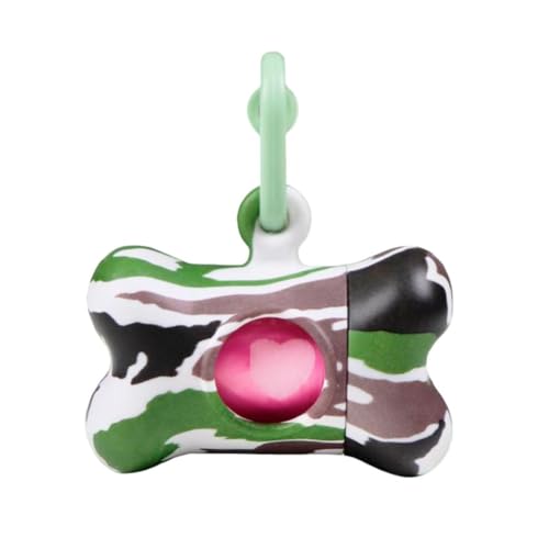 United Pets Bon Ton Nano Jungle Dispenser/Kotbeutelspender für kleine Hunde, insklusive 10 biologisch abbaubare Tüten, Camouflage United Pets Bon Ton Nano Jungle Dispenser/Kotbeutelspender für kleine Hunde, insklusive 10 biologisch abbaubare Tüten, Camouflage von United Pets