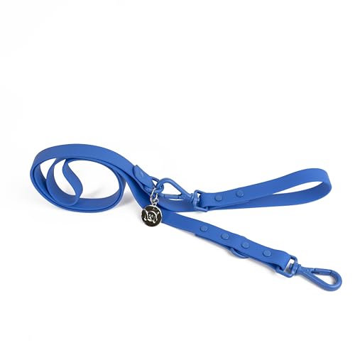 Designer-Hundeleine, farblich abgestimmt auf die Chill Pups Blau, Standardgröße (1,52 m) von United Pups