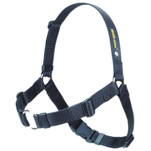 Die original Sense-ation verhindert Zerren Dog Training Geschirr, Large Wide, schwarz von Unknown