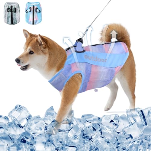 Premium Hunde-Kühlweste mit britischem Wetterschutz, atmungsaktives Netzgeschirr für tägliche Spaziergänge, verstellbarer Kühlmantel für den Sommer, perfekt für Parks und Gärten, geeignet für alle Premium Hunde-Kühlweste mit britischem Wetterschutz, atmungsaktives Netzgeschirr für tägliche Spaziergänge, verstellbarer Kühlmantel für den Sommer, perfekt für Parks und Gärten, geeignet für alle von UoQo