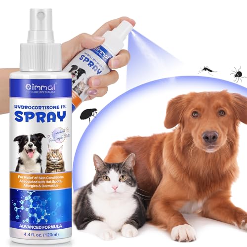 Anti-Juckreiz-Spray für Hunde, Katzen, Pferde-Juckreiz-Heilmittel-Linderungs-Spray für Hot Spot, Bisse, Kratzer, gereizte Haut für Hunde, gereizte trockene juckende Haut für Haustier-Hautpflege (4 oz) Anti-Juckreiz-Spray für Hunde, Katzen, Pferde-Juckreiz-Heilmittel-Linderungs-Spray für Hot Spot, Bisse, Kratzer, gereizte Haut für Hunde, gereizte trockene juckende Haut für Haustier-Hautpflege (4 oz) von Uocasi