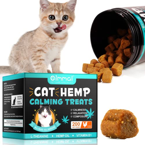 Beruhigende Leckereien für Katze und Hund, Haustiere Reinste weiche beruhigende Kausnacks für Angstzustände, Stressabbau, köstlicher und gesunder Snack für Katzen - Hühnergeschmack (200 g, 200 Stück) Beruhigende Leckereien für Katze und Hund, Haustiere Reinste weiche beruhigende Kausnacks für Angstzustände, Stressabbau, köstlicher und gesunder Snack für Katzen - Hühnergeschmack (200 g, 200 Stück) von Uocasi