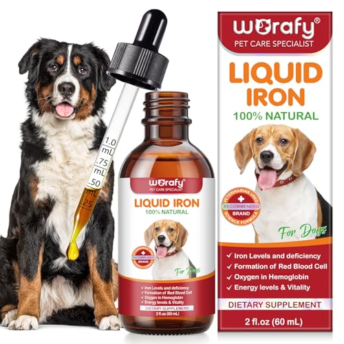 Flüssiges Eisen Ergänzungen für Hunde,LiquiI Eisen Tropfen mit Folat VC und B12,Unterstützt Anämie, niedrige Enerie-Spiegel und Lethargie,Fördert Blutgesundheit, hilft Bildung von roten Blutkörperchen Flüssiges Eisen Ergänzungen für Hunde,LiquiI Eisen Tropfen mit Folat VC und B12,Unterstützt Anämie, niedrige Enerie-Spiegel und Lethargie,Fördert Blutgesundheit, hilft Bildung von roten Blutkörperchen von Uocasi