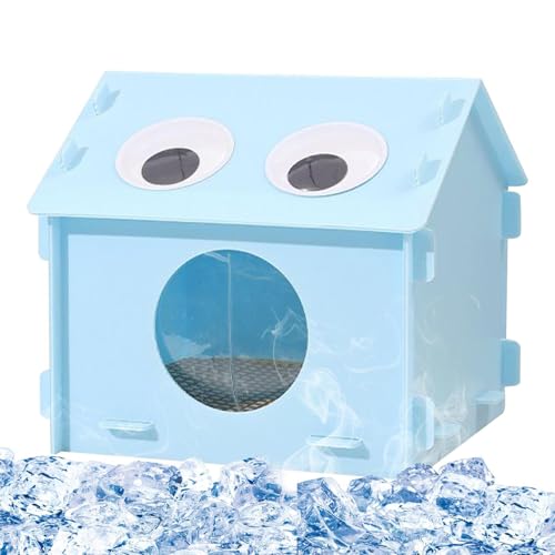 Cat Cooling House, Air Conditioned Pet Shelter Nest, 20.08x19.69x18.11 Inches Waterproof Indoor Outdoor Bed for Cats, Small Dogs, Cool Sleeping Nest Bedroom, Balcony and Living Room Cat Cooling House, Air Conditioned Pet Shelter Nest, 20.08x19.69x18.11 Inches Waterproof Indoor Outdoor Bed for Cats, Small Dogs, Cool Sleeping Nest Bedroom, Balcony and Living Room von Uonguon