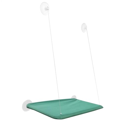 Cat Window Bed, Heavy Duty Windowsill Hammock Perch, Soft Resting Seat with 4 Strong Suction Cups, Indoor Kitten Perch for Large Pets,14.17x8.46x2.95 inches Cat Window Bed, Heavy Duty Windowsill Hammock Perch, Soft Resting Seat with 4 Strong Suction Cups, Indoor Kitten Perch for Large Pets,14.17x8.46x2.95 inches von Uonguon