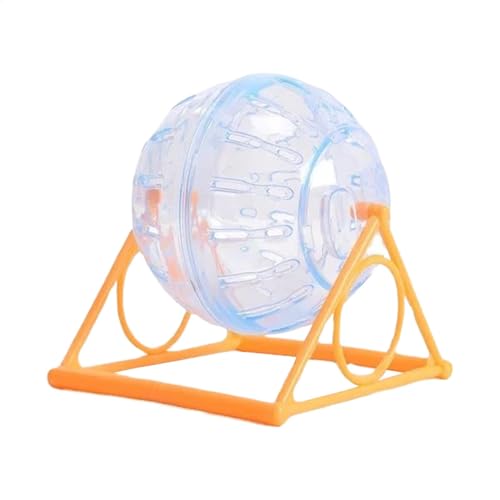 Gerbil Wheel, Hamster Exercise Ball, Chinchilla Cage Toy, Clear Design, Funny Interactive Accessory, 4.72 Inches, Reduce Boredom Increase Activity Playing von Uonguon