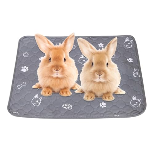 Hamster Mat Cage, Bunny Pee Pads, 27.56-Inch Non-Slip Washable Bedding Mat, Reusable Floor Protector, Small Animal Supplies for Chinchillas, Cats, Dogs Hamster Mat Cage, Bunny Pee Pads, 27.56-Inch Non-Slip Washable Bedding Mat, Reusable Floor Protector, Small Animal Supplies for Chinchillas, Cats, Dogs von Uonguon