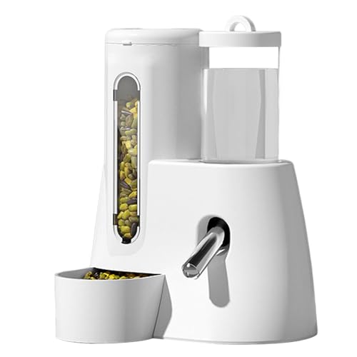 Hamster Water Dispenser, Automatic Feeder Cage Water Bottle, 2 in 1 No Drip Feeding System, Large Capacity Leakproof, Design, for Small Animal Cages, 5.51x3.94x6.3 Inches von Uonguon