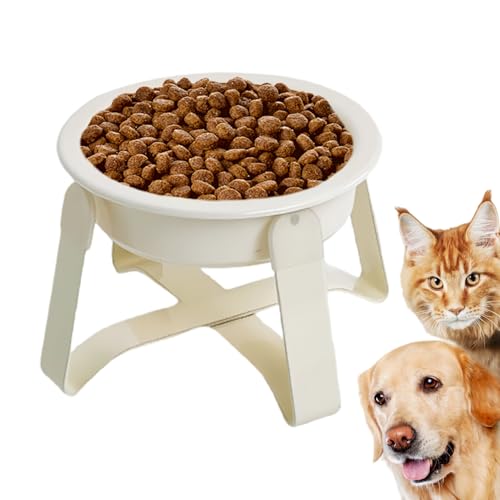 Hund Slow Feeder Bowl - 200 ml erstickendes Gericht für erhöhte Ständer mit gesunder Ernährung, Welpenschalen für den Gebrauch im Innenbereich, Nicht -Slip -Feeding -Schüssel zur Küche -Apartment, von Uonguon