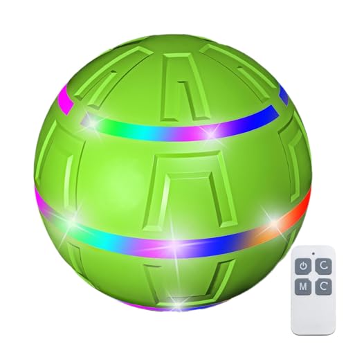 Interactive Moving Dog Toy with Bright LED Lights | Remote Control Enrichment Ball for Playful Puppies | Automatic LED Dog Play Ball | Engaging Puppy Toy for Active Dogs Interactive Moving Dog Toy with Bright LED Lights | Remote Control Enrichment Ball for Playful Puppies | Automatic LED Dog Play Ball | Engaging Puppy Toy for Active Dogs von Uonguon