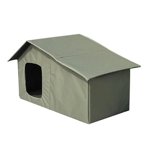 Outdoor Cat House | Weatherproof Cat House | Insulated Pet Cave with Removable Roof | Waterproof Shelter for Winter | Perfect for Kittens, Feral Cats, and Small Dogs Outdoor Cat House | Weatherproof Cat House | Insulated Pet Cave with Removable Roof | Waterproof Shelter for Winter | Perfect for Kittens, Feral Cats, and Small Dogs von Uonguon