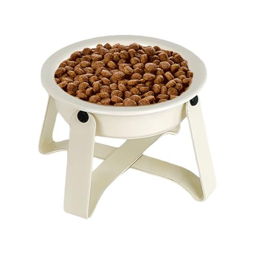 Pet Feeder Bowl - 200 ml Keramik langsames Fütterungsgericht mit Metallständer für Hunde, Welpen Anti -Gulp -Funktion, erhöhte Schüssel für gesunde Ernährung im Innenbereich im Freien, ungiftiges Mate Pet Feeder Bowl - 200 ml Keramik langsames Fütterungsgericht mit Metallständer für Hunde, Welpen Anti -Gulp -Funktion, erhöhte Schüssel für gesunde Ernährung im Innenbereich im Freien, ungiftiges Mate von Uonguon