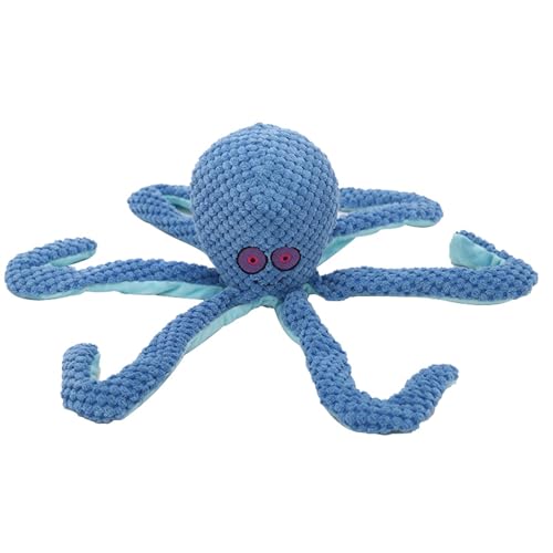 Plush Squeaky Dog Toy, Stuffed Sturdy Puppy Toys, Octopus Shaped Interactive Chew Toy, Soft, Ideal for Home, Outdoor Play, Engaging Pet Training and Exercise, 14.96x4.72x4.72 Inch Plush Squeaky Dog Toy, Stuffed Sturdy Puppy Toys, Octopus Shaped Interactive Chew Toy, Soft, Ideal for Home, Outdoor Play, Engaging Pet Training and Exercise, 14.96x4.72x4.72 Inch von Uonguon